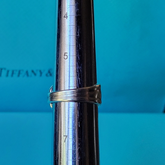 1895 Tiffany & Company Colonial Ivy Spoon Ring in Sterling Silver #93 - Picture 10 of 12